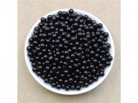 1000 Black Round Simulate Pearl Beads 10mm