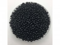 1Bag X 5000Pcs Opaque Glass Seed Beads - Black