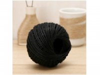 1X 100M Black Burlap Rope Hemp Cord Thread Jute String Roll DIY