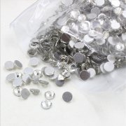 2Pack X 200g White Plastic Flatback Rhinestones Wholesale