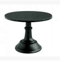 1Pc Black Dessert Cake Stand Pedestal Display 25cm Wedding Party