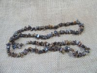 5Strands x 240pcs Tiger Eye Gemstone Loose Chip Beads DIY Access