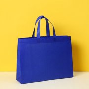 30Pcs Non-woven Blue Shopping Tote Bag Eco Bag Reusable