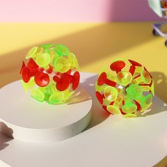 20Pcs Sucker Toy Ball Shaped Sucker Reaction Ability Perceive