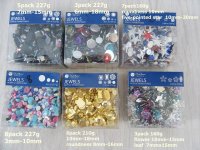 64Pack Round Oval Flower Star Flatback Rhinestone Assorted Whole