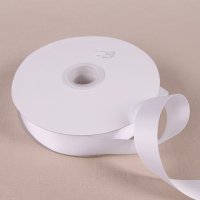 1Roll X 100Yards White Grosgrain Ribbon 25mm