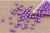 2500 Purple Round Simulate Pearl Loose Beads 6mm