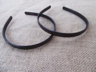 20Pcs Dark Brown Headband Hair Bands Hair Hoops with Teeth