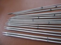 22Pcs Stainless Steel Single Pointed Knitting Needles 11 Sizes