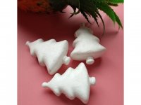 100Pcs Polystyrene Foam Christmas Tree Decoration Craft DIY 85mm