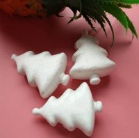 100Pcs Polystyrene Foam Christmas Tree Decoration Craft DIY 85mm