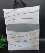 20Pcs White Non-woven Reusable Shopping Bag Tote Folding Shopper