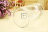 12X Wedding Clear Glass Cylinder Table Flower Vases 25x10cm