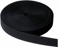 1Roll X 16 Meters Black Sewing Elastic 2.5cm