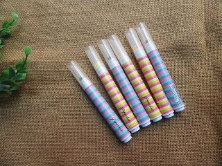 1Pack x 6Pcs Pastel Tri Color Highlighter School Office Supplies