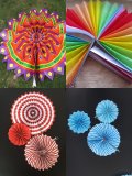 Tissue Paper Fans