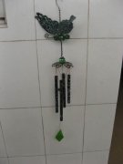 1X New Green Butterfly Wind Chime Windchime