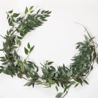 1Pc Vivid Eucalyptus Willow Garland Plant Hanging Wedding Arch