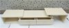 1X Ivory Oak TV Stand Cabinet Entertainment Unit