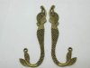 10Pcs Bronze Plated Mermaid Bookmark 12cm Long