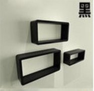 3Pcs 3in1 Wall Cube Shelf Set Storage Shelves Display