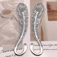 10 New Peacock Feather Bookmarks