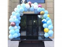 1Set Easy Install Table Desktop Balloon Arch Garland Kit Wedding