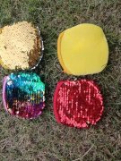 12Pcs Sequin Kids Coin Bag Purse Pouch Wallet Mixed