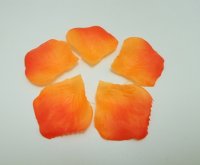 1000X Rose Petals Wedding Party Decoration - Orange