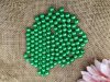 500 Green Round Simulate Pearl Loose Beads 10mm