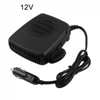 1Pc Protable Electric 12V Auto Heater Fan Windshield Heating Def