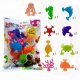 2Packs x 9Pcs Mini Sea Creatures Suction Toys Build 'N Pop Inter