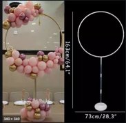 1Set Round Ballon Base Stand Circle Balloon Arch Holder Wedding