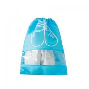 2Pkts x 5 Blue Portable Dustproof Laundry Shoe Bag Storage Pouch