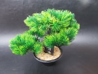 1Pc Fake Artificial Pine Bonsai Plant With Pot Home Garden Decor