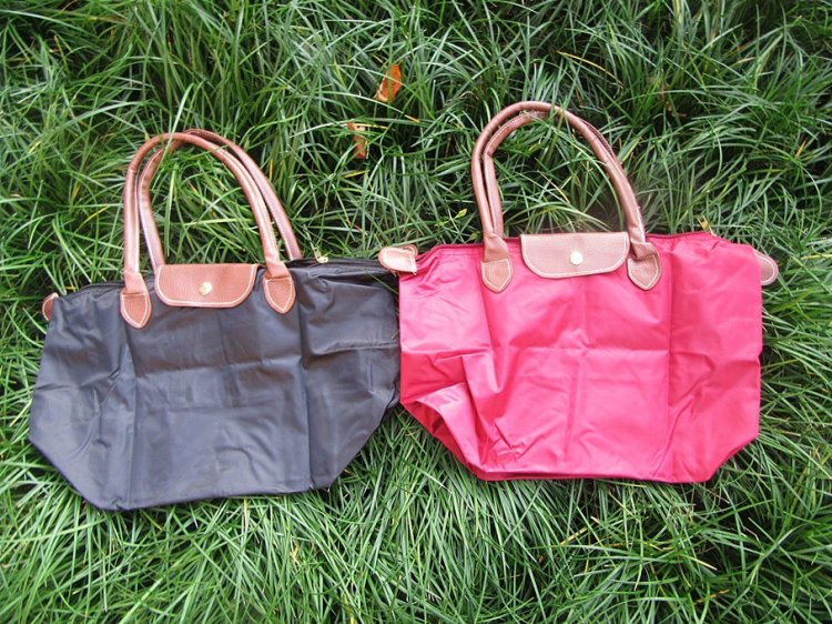 3Pcs Foldable Reusable New Hand Bag Shopping Grocery Bags Mixed - Click Image to Close