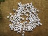 500g White Barrel Pony Beads Loose Bead 8mm be-p-ch561