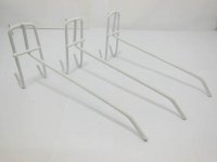 50 Milk White Cargo Net Mesh Hooks 15cm dis-w131