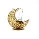 1Pc Creative Gold Three-Dimensional Moon Candlestick Home Decor