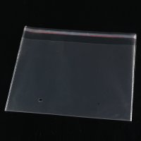 1000 Clear Self-Adhesive Seal Plastic Bags 14cm x 18cm