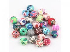 200 Fancy 12mm Polymer Clay Beads Finding Mixed 200 Fancy 12mm Polymer Clay Beads Finding Mixed