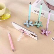 20Pcs Funny Gel Ink Pen Phone Holder Stand Office Use