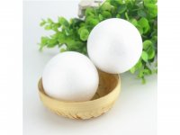 50 Polystyrene Foam Ball Decoration Craft for DIY 100mm