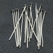 500gram Nickel plated 30mm Head Pins Jewelry finding