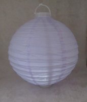 5Pcs Plain Purple Led Light Up Paper Lantern 30cm