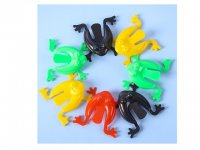 195Pcs Funny Jumping Frog Toys Party Favor Mixed Colour