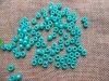 500g Cyan Blue Barrel Pony Beads Loose Bead 8mm