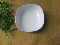 6Pcs Snack Soup Cereal Bowl Plate Display Holders Dish - Blue