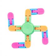 20Pcs Creative Transformable Chain Toy Fidget Finger Spinners Se