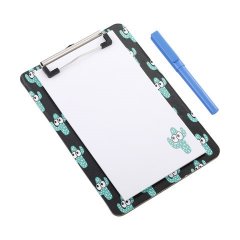 5Set Mini Clipboard Set with Blue Ball Pen & Notepad